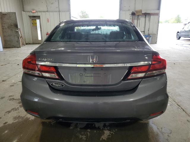 19XFB2F55EE227931 - 2014 HONDA CIVIC LX Сірий фото 6