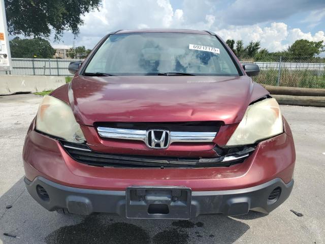 5J6RE48559L046087 - 2009 HONDA CR-V EX 勃艮第红 照片 5