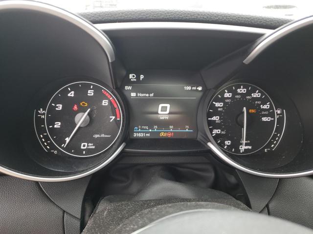 ZARFANBN3L7637706 - 2020 ALFA ROMEO GIULIA TI WHITE photo 9