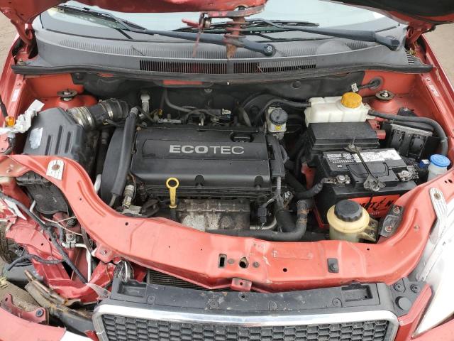 KL1TD6DE3BB138642 - 2011 CHEVROLET AVEO LS 红色 照片 11