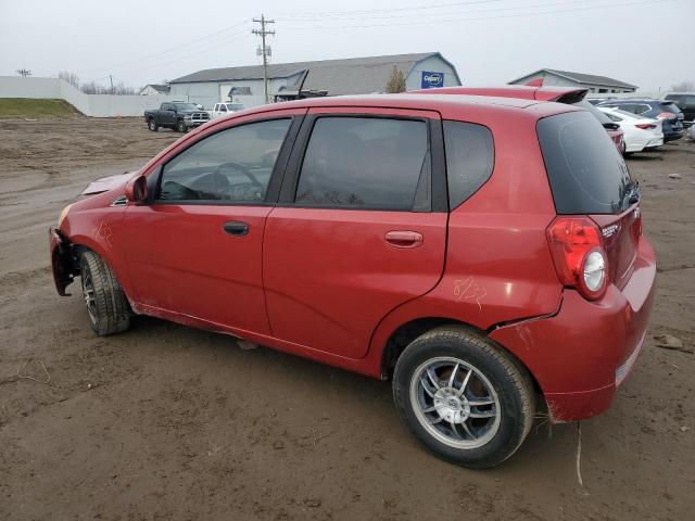 KL1TD6DE3BB138642 - 2011 CHEVROLET AVEO LS 红色 照片 2