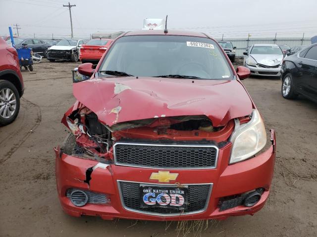 KL1TD6DE3BB138642 - 2011 CHEVROLET AVEO LS 红色 照片 5