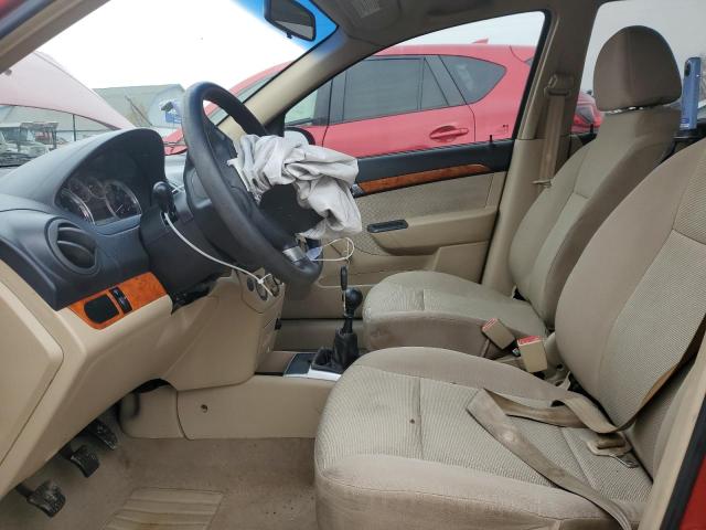 KL1TD6DE3BB138642 - 2011 CHEVROLET AVEO LS 红色 照片 7