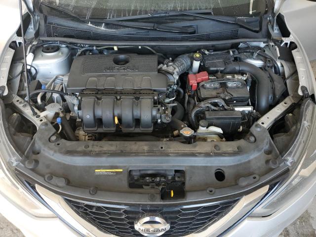 3N1AB7AP1KY264651 - 2019 NISSAN SENTRA S 银色 照片 11