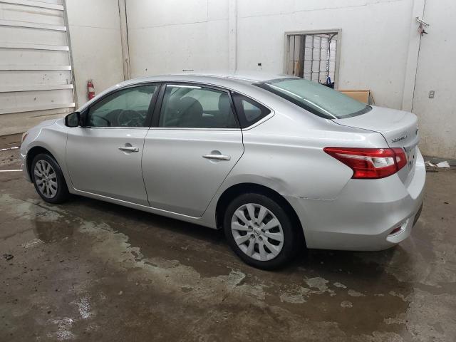3N1AB7AP1KY264651 - 2019 NISSAN SENTRA S 银色 照片 2