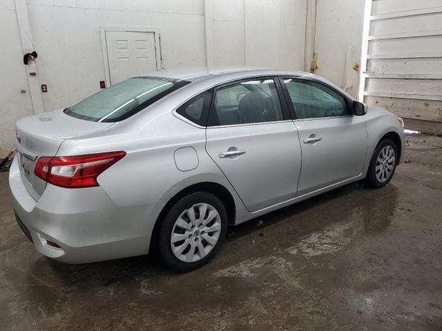 3N1AB7AP1KY264651 - 2019 NISSAN SENTRA S 银色 照片 3