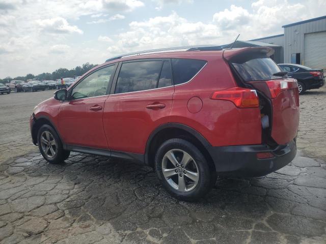 JTMWFREVXFD076005 - 2015 TOYOTA RAV4 XLE RED photo 2