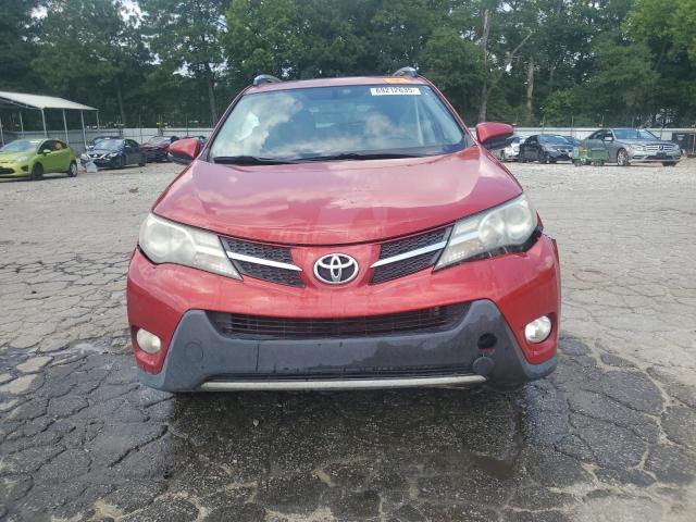 JTMWFREVXFD076005 - 2015 TOYOTA RAV4 XLE RED photo 5