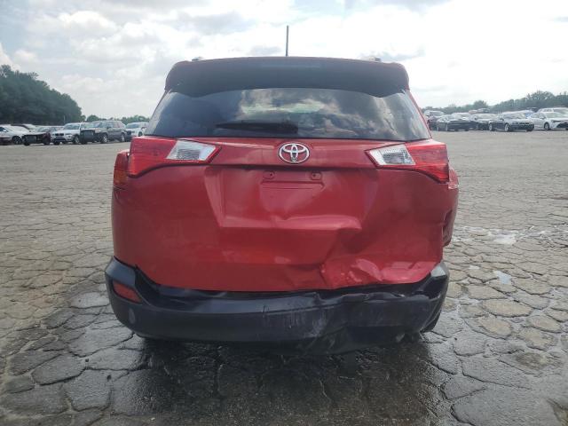 JTMWFREVXFD076005 - 2015 TOYOTA RAV4 XLE RED photo 6