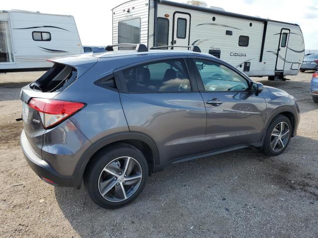 3CZRU6H77MM730274 - 2021 HONDA HR-V EXL ნაცრისფერი ფოტო 3