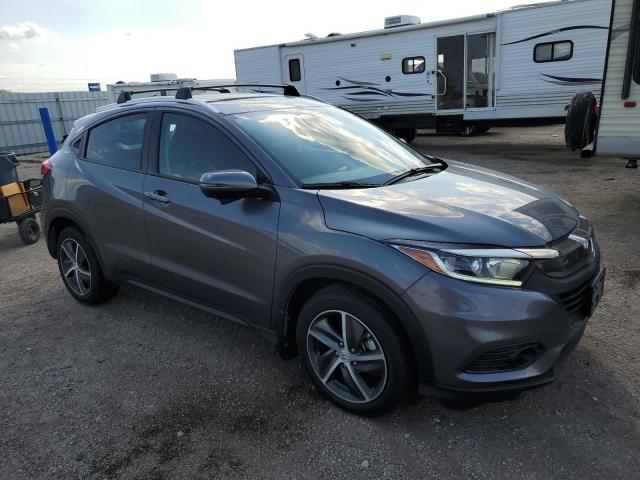 3CZRU6H77MM730274 - 2021 HONDA HR-V EXL ნაცრისფერი ფოტო 4