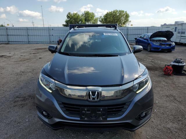 3CZRU6H77MM730274 - 2021 HONDA HR-V EXL ნაცრისფერი ფოტო 5
