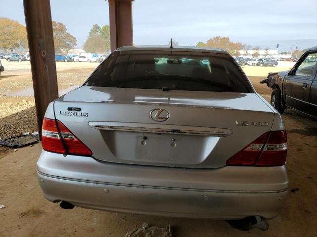 JTHBN36F140142577 - 2004 LEXUS LS 430 SILVER photo 6