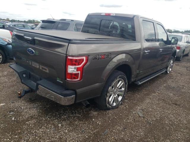 1FTEW1E41KFC02593 - 2019 FORD F150 SUPERCREW BROWN photo 3