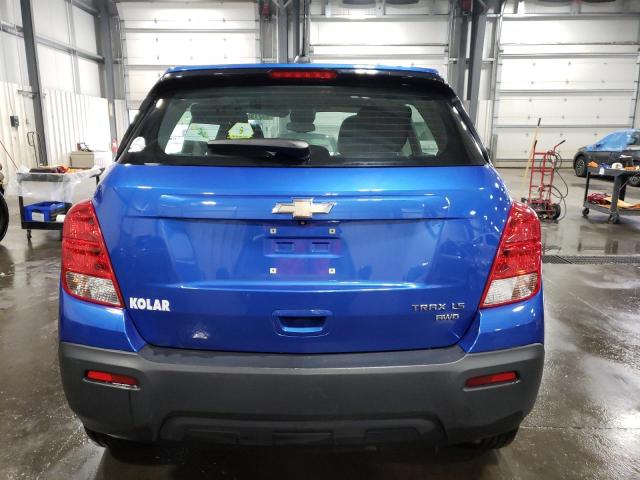 KL7CJPSB1FB115153 - 2015 CHEVROLET TRAX 1LS BLUE photo 6