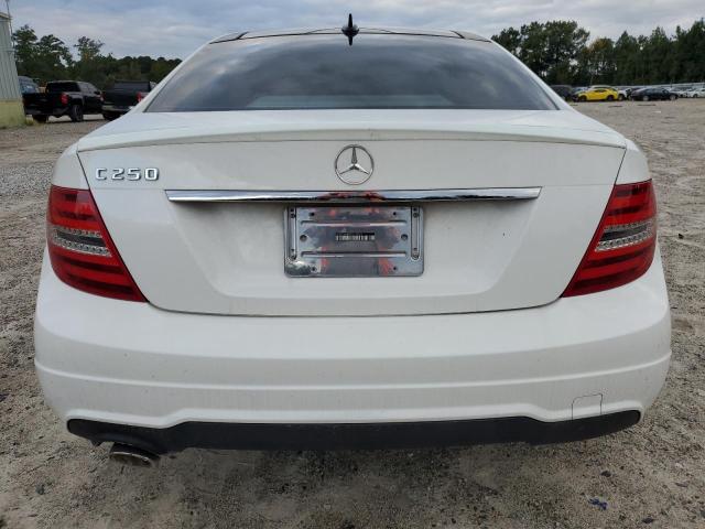 WDDGJ4HB8DG118633 - 2013 MERCEDES-BENZ C 250 WHITE photo 6