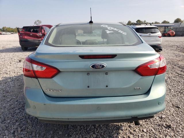 1FAHP3H22CL231044 - 2012 FORD FOCUS SEL TEAL photo 6