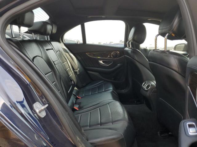 55SWF4KB7HU211996 - 2017 MERCEDES-BENZ C 300 4MATIC BLUE photo 10