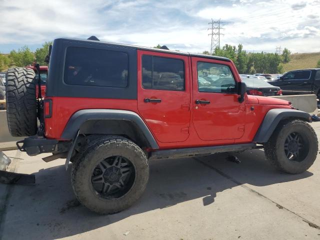 1C4HJWDG4JL898662 - 2018 JEEP WRANGLER U SPORT RED photo 3