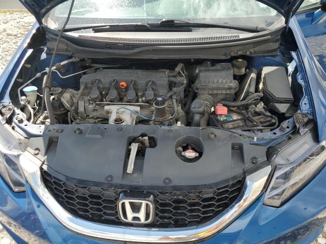 19XFB2F88DE054835 - 2013 HONDA CIVIC EX BLUE photo 11