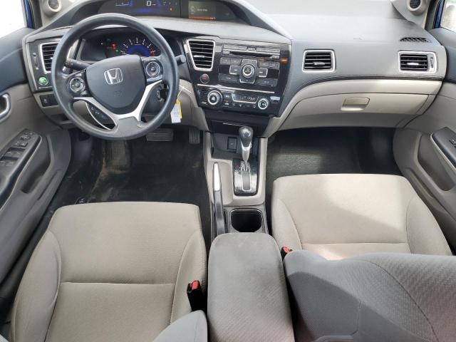 19XFB2F88DE054835 - 2013 HONDA CIVIC EX BLUE photo 8