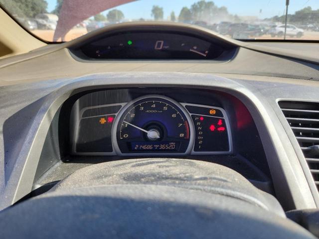 1HGFA168X6L040394 - 2006 HONDA CIVIC EX MAROON photo 9