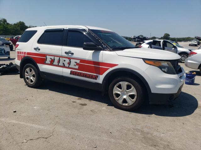 1FM5K8AR9EGB63865 - 2014 FORD EXPLORER POLICE INTERCEPTOR Білий фото 4