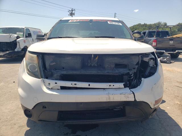 1FM5K8AR9EGB63865 - 2014 FORD EXPLORER POLICE INTERCEPTOR Білий фото 5