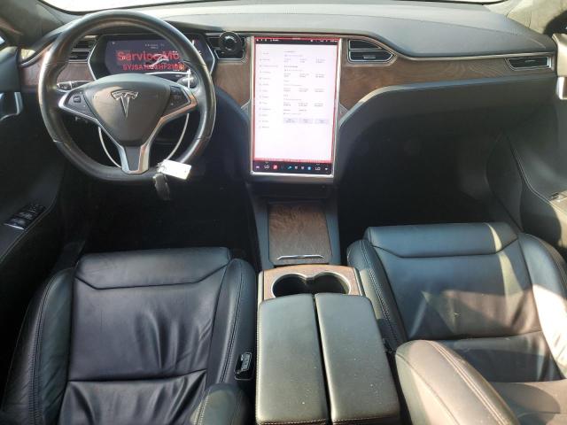 5YJSA1E20HF210861 - 2017 TESLA MODEL S CHARCOAL photo 8