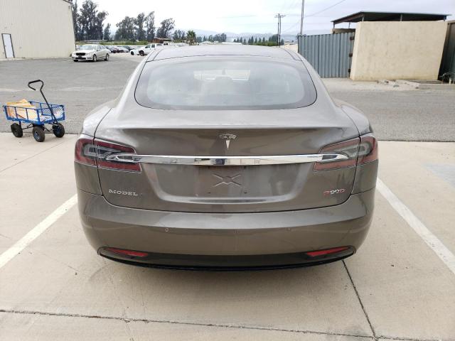 5YJSA1E48GF151560 - 2016 TESLA MODEL S Gris foto 6