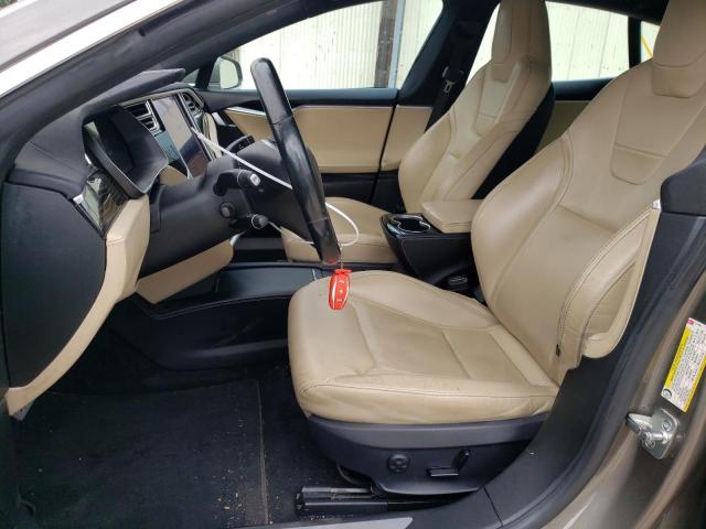 5YJSA1E48GF151560 - 2016 TESLA MODEL S Gris foto 7