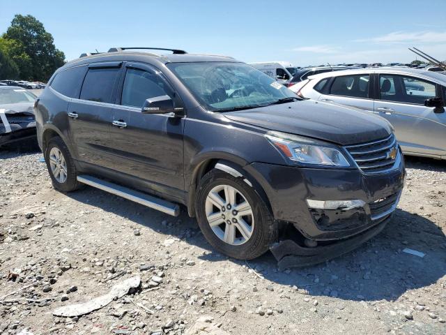 1GNKVGKD5DJ146954 - 2013 CHEVROLET TRAVERSE LT GRAY photo 4