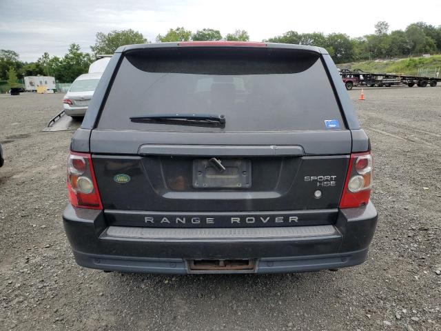 SALSK254X9A193316 - 2009 LAND ROVER RANGE ROVE HSE BLACK photo 6