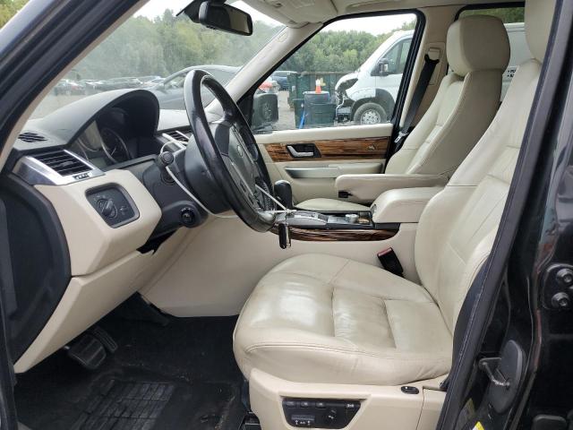 SALSK254X9A193316 - 2009 LAND ROVER RANGE ROVE HSE BLACK photo 7