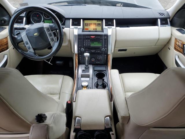 SALSK254X9A193316 - 2009 LAND ROVER RANGE ROVE HSE BLACK photo 8