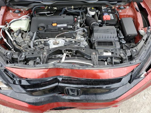 2HGFC2F61KH552261 - 2019 HONDA CIVIC LX RED photo 11