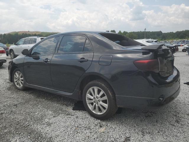1NXBU40E99Z092582 - 2009 TOYOTA COROLLA BASE Czarny zdjęcie 2