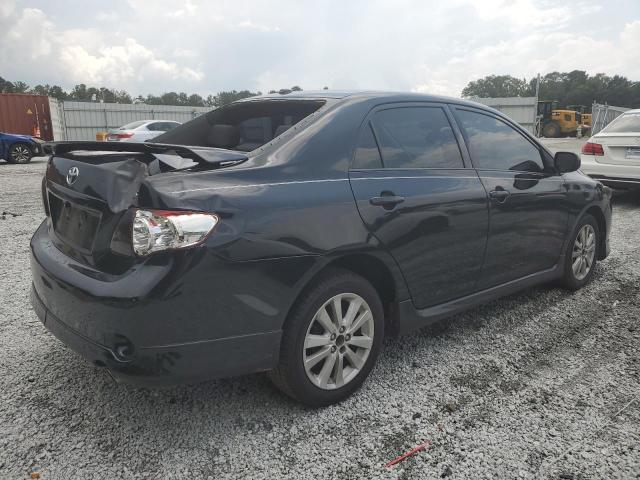 1NXBU40E99Z092582 - 2009 TOYOTA COROLLA BASE Czarny zdjęcie 3
