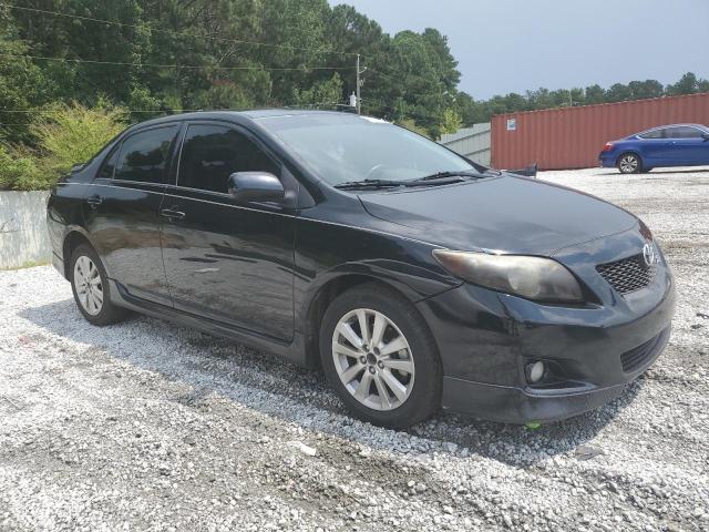 1NXBU40E99Z092582 - 2009 TOYOTA COROLLA BASE Czarny zdjęcie 4