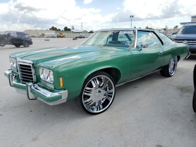 2L57R4D116407 - 1974 PONTIAC CATALINA GREEN photo 1