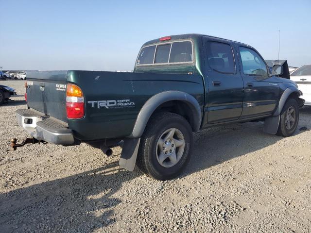 5TEGN92N73Z264396 - 2003 TOYOTA TACOMA DOUBLE CAB PRERUNNER GREEN photo 3