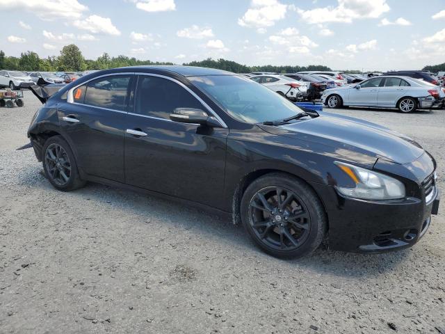 1N4AA5AP8CC869027 - 2012 NISSAN MAXIMA S BLACK photo 4