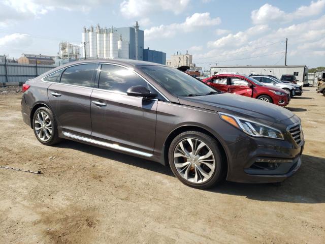 5NPE34AB9FH114983 - 2015 HYUNDAI SONATA SPORT BROWN photo 4