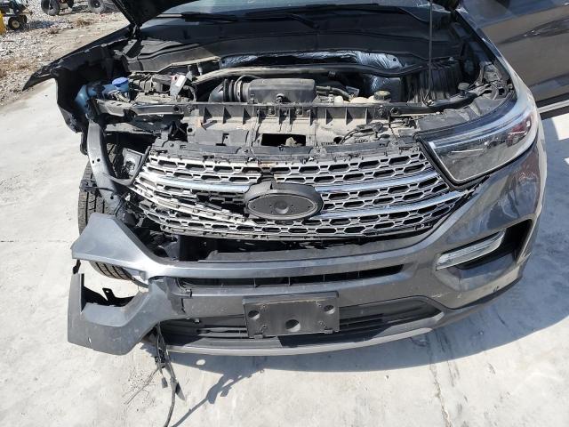 1FMSK8FH4LGA06146 - 2020 FORD EXPLORER LIMITED Gris photo 12