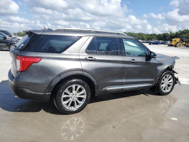 1FMSK8FH4LGA06146 - 2020 FORD EXPLORER LIMITED Gris photo 3