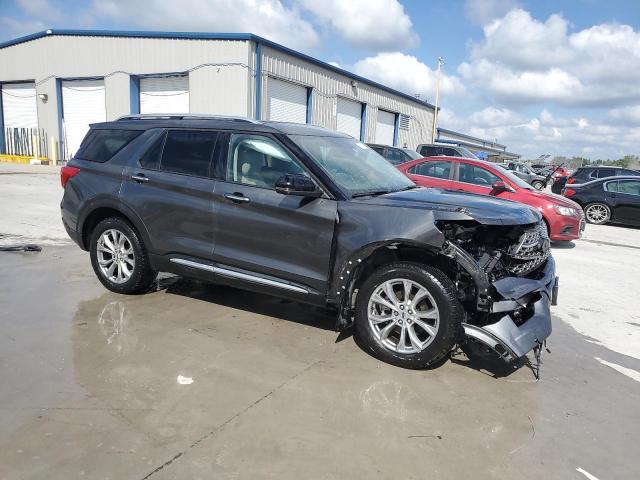 1FMSK8FH4LGA06146 - 2020 FORD EXPLORER LIMITED Gris photo 4