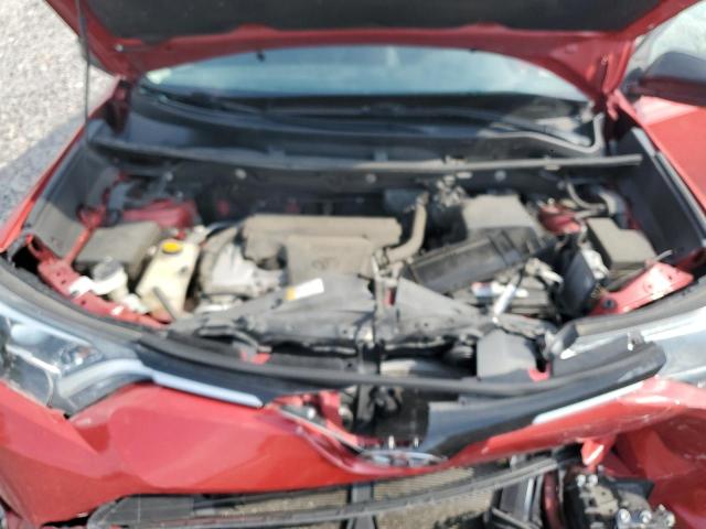 2T3ZFREV7GW255006 - 2016 TOYOTA RAV4 LE RED photo 12