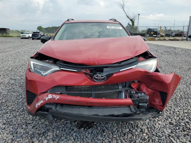 2T3ZFREV7GW255006 - 2016 TOYOTA RAV4 LE RED photo 5