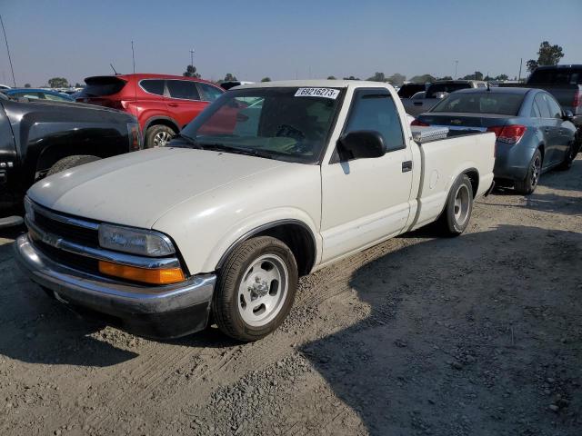 1GCCS14511K127574 - 2001 CHEVROLET S TRUCK S10 WHITE photo 1