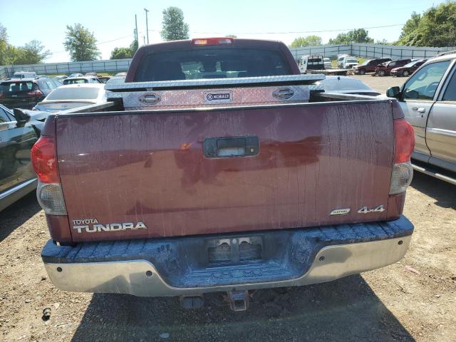 5TFHW5F10AX140542 - 2010 TOYOTA TUNDRA CREWMAX LIMITED MAROON photo 6